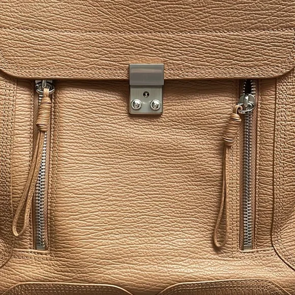 Sold❤️Authentic PHILLIP LIM
3.1 Textured Calfskin Pashli Backpack Tan - Picture 6 of 15